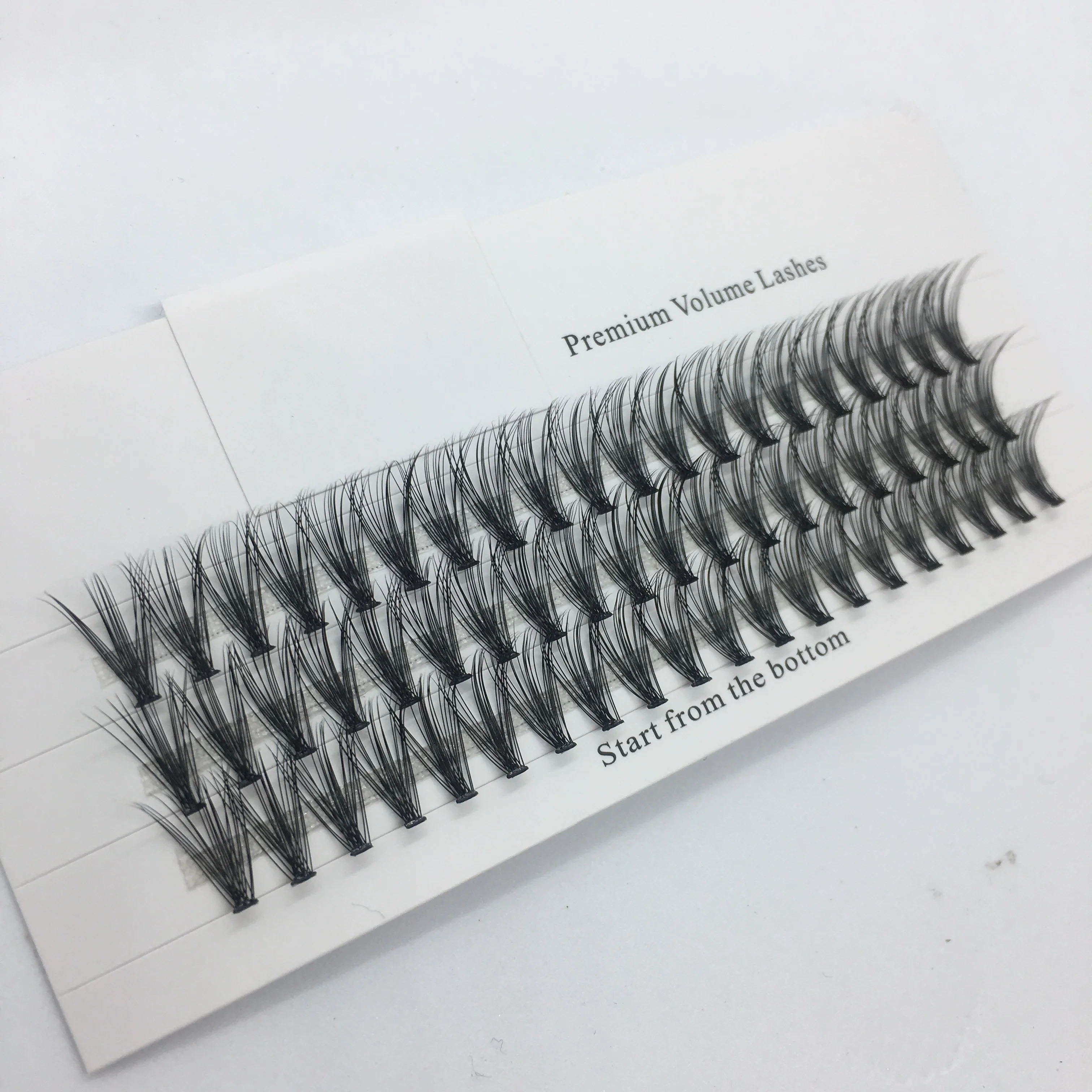 Custom packaging 20D Heat bonded eyelash extensioncluster lashes volume eyelash extension
Custom packaging 20D Heat bonded eyelash extensioncluster lashes volume eyelash extension