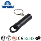 Promotional 3 LEDs Mini Keyring Torch Bottle Opener