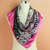 Wholesale and cheap leopard print silk scarf
