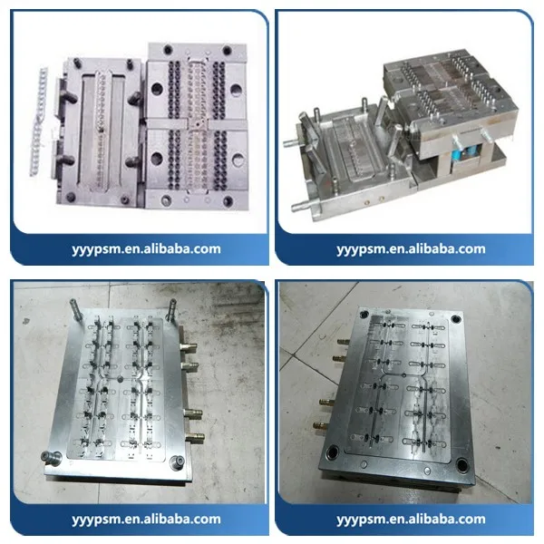 Precision Zipper Head Mold Plastic Injection Mold Zipper Puller Mold