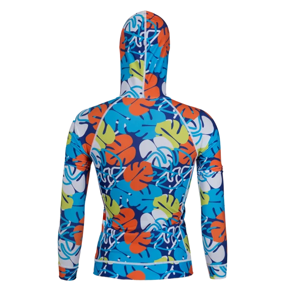 Women full hat rash guard with UV 50+ rash guard pattern, Customized
Women full hat rash guard with UV 50+ rash guard pattern, Customized