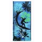 YX-00005 customised amazon top seller 2019 sublimation microfiber quick-drying towel beach