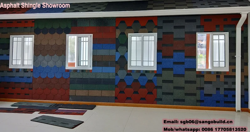 asphalt shingle showroom