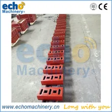crusher spare parts Gator 1315 impact plate with Mn13%,Mn18%,Mn22%