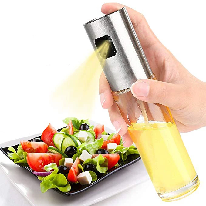 Quality Stainless steel Press Push straight kitchen oil dispenser bottle cooking oil spray bottle for BBQ
Quality Stainless steel Press Push straight kitchen oil dispenser bottle cooking oil spray bottle for BBQ