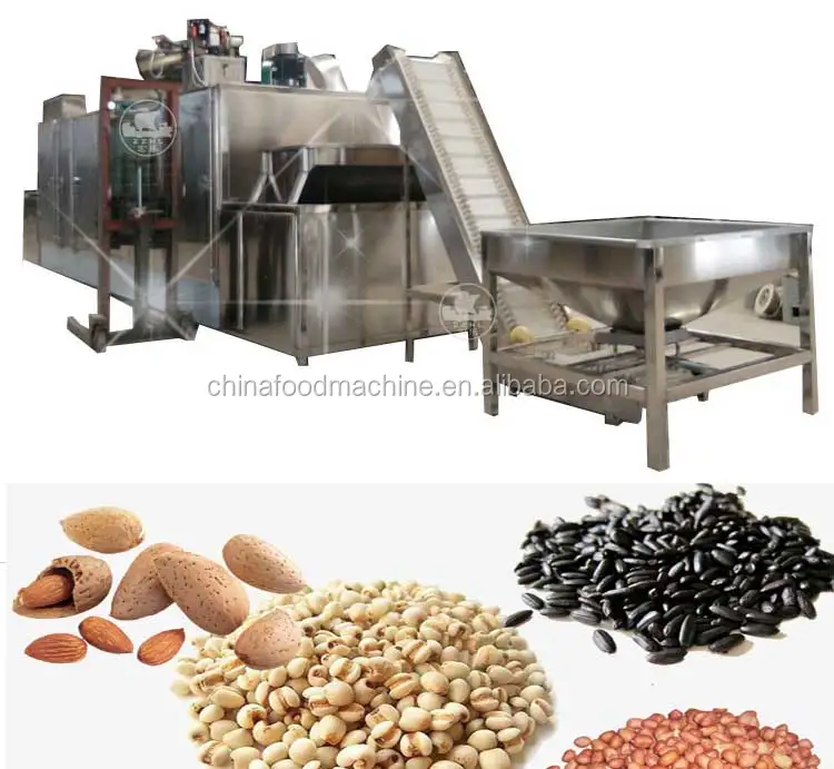Hot Selling Commercial Roaster Small Peanut Coffee Beans Ground Nut Soya Bean Roasting Machine With Great Price manufacture