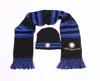 Fans football winter sport scarf and hat sets