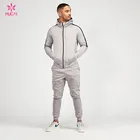 Wholesale High Quality Tracksuits Sportswear Fitted Plain Tracksuit For Men
