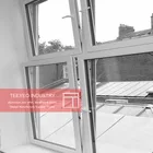 Teeyeo burglar designs one way vision window screen parts aluminium tilt in doors and windows dubai