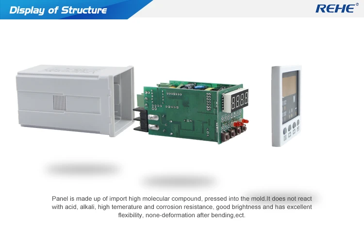Factory Price Optical Zigbee Digital Smallest Size 48*48mm Single-phase Active Power Meter RH-P81 - ANKUX.COM