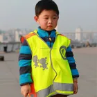 High Reflective Kids Safety Vest with Hat/Cap For Children Security on School Road