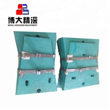 Replacement parts for metso C125 C140 C145 C160 C200 protection plate jaw crusher parts