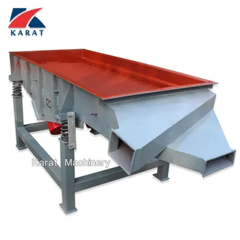 Sand screening machine linear vibrating screen equipment