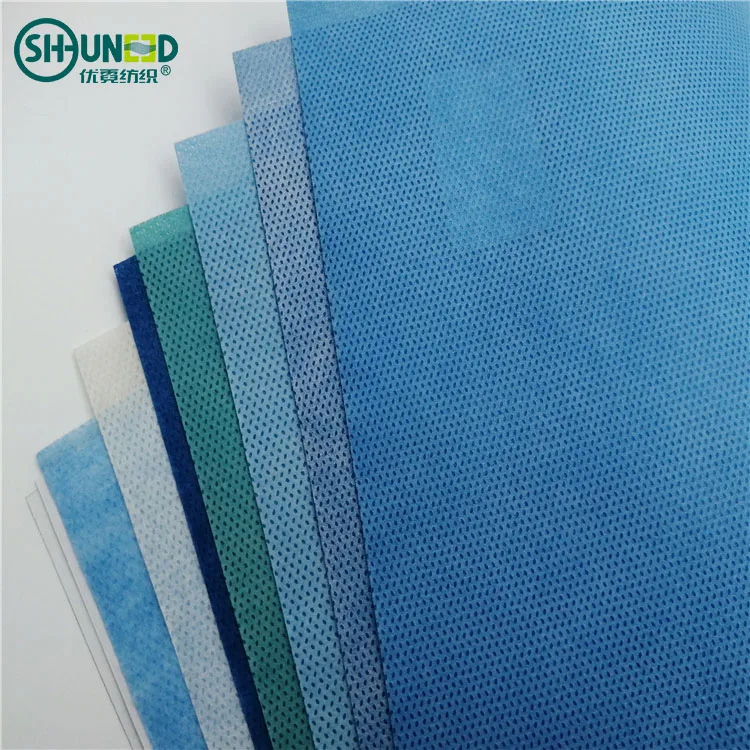 Anti-static SSMMS Polypropylene PP Spunbond Nonwoven Fabric for Medical Gown