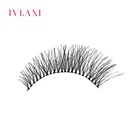 manufacturers oem private label synthetic human hair false eyelashes lashes