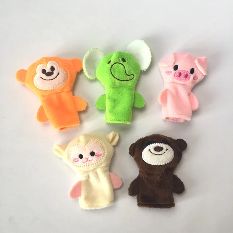 Vente En Gros De Mini Marionnettes À Doigt En Peluche Jouets En Peluche