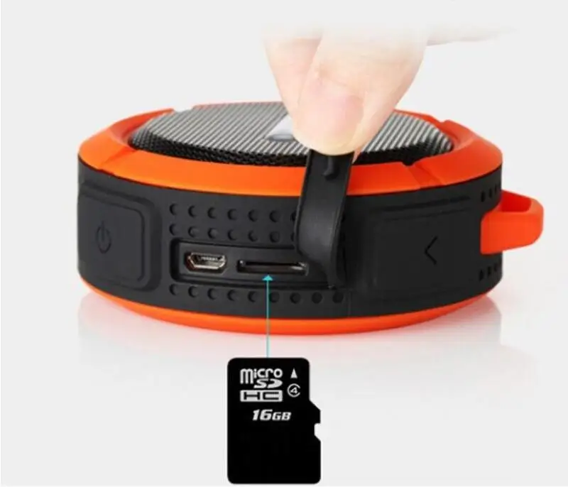 2018 Amazon Hot sale Waterproof Speaker C6 Shower Speaker Wireless Portable Handheld Blue tooth Speaker Suction Cup - ANKUX.COM