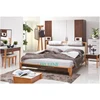 Factory price high glossy modern home furniture Super Luxury King size wooden Bedroom Set Furniture