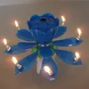 Flower sharp amazing birthday candle flame flower fireworks for wholesale birthday party