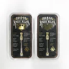 With packing box and stickers newest BK vape cartridge 1ml refillable empty brass knuckless