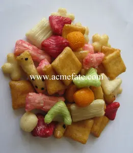 mixed rice cracker, snacks