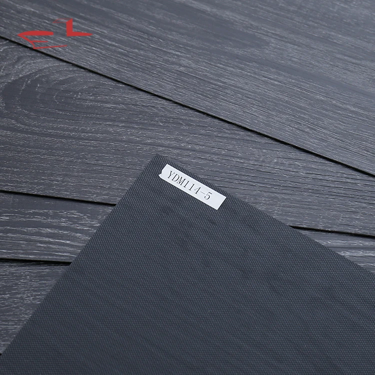 China Hand-Scraped Planks 12mm durable homogeneous pvc flooring
