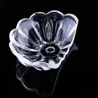 Top selling Trendy style silver glass charger plate in many style