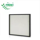 High efficiency Mini pleat purifier air HEPA filter and ULPA filter for air conditioning system