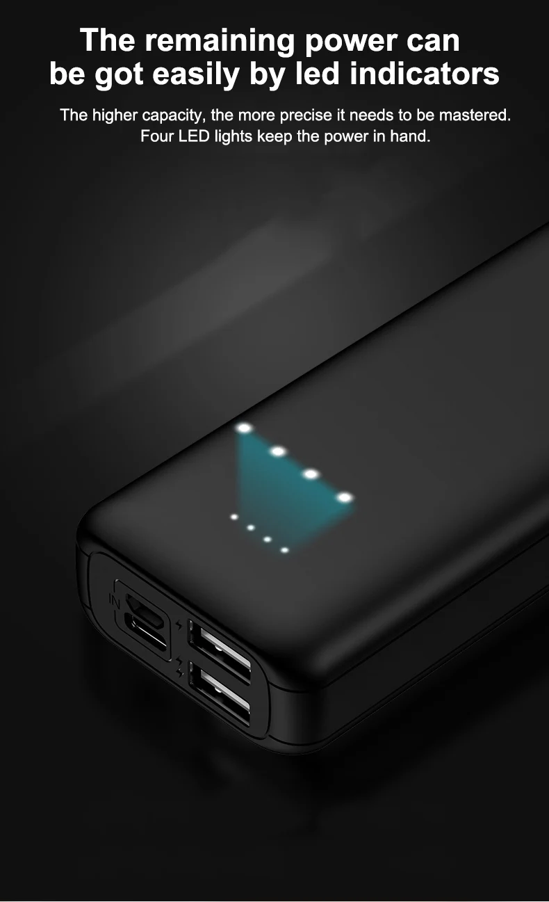 2019 new arrival smart power banks charger 10000mah make in China for corporation gift - ANKUX.COM