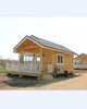 cozy prefabricated 1 bedroom tiny cabin/wooden cabin house/log cabin for camping