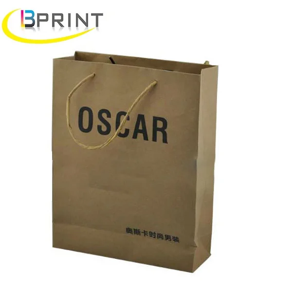 friendly recyclable bags/ shopping/ gift/ brown kraft paper bag