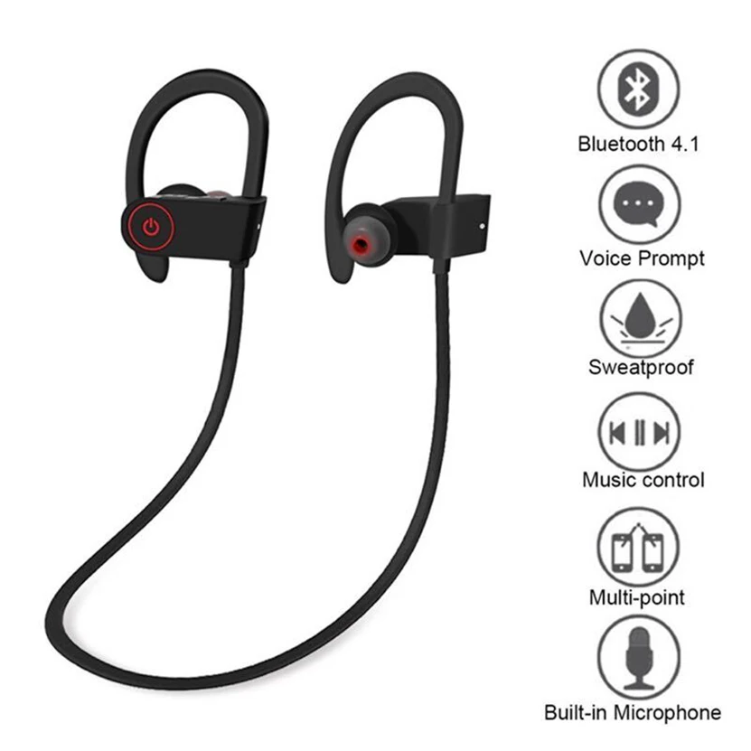 Hot Selling U8 Headphone CSR8635 Chipset Waterproof Wireless Sport Earphone - ANKUX.COM
