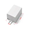 small sized 37 X 20 X 23 mm plastic junction enclosure for led driver