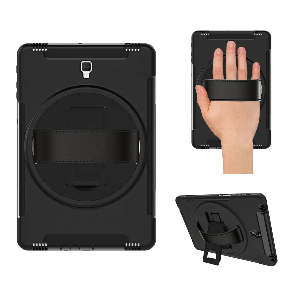 Kickstand Hand Strap Shockproof Kids Rugged Tablet Cover Case for Samsung Galaxy Tab S S4 10.5 T830, Red;blue;black;dark blue;white;rose red;light blue
Kickstand Hand Strap Shockproof Kids Rugged Tablet Cover Case for Samsung Galaxy Tab S S4 10.5 T830, Red;blue;black;dark blue;white;rose red;light blue
