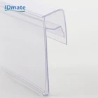 Electronic price tag plastic extrusion data strip hanging shelf label holder