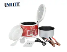 Hot DC Items 12V solar powered rice cooker 3L/4L/5L portable rice cooker for home