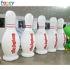 FANCY!!!colorful bowling pins inflatable/airtight bowling pins for zorb ball