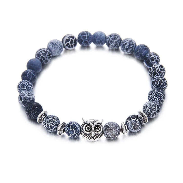 High Quality Natural Stone Accessories Wholesale Men Women Yoga Jewelry Owl Charms Custom Bead Bracelet, Blue;silver
High Quality Natural Stone Accessories Wholesale Men Women Yoga Jewelry Owl Charms Custom Bead Bracelet, Blue;silver