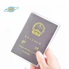 Factory clear plastic pvc custom passport cover holder wholesale