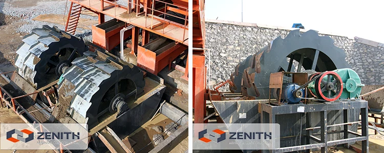 sand washing machine
