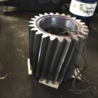 Cnc Milling Machining Forging Rotary Kiln Double Helical Customized Steel And Gears Side Spiral Bevel Gear Pinion