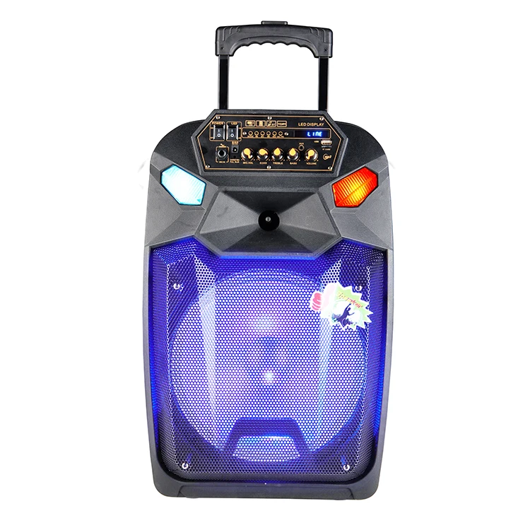 12 inch Wireless Party Speaker subwoofer Professional Trolley Speaker With Rechargeable Battery - ANKUX.COM