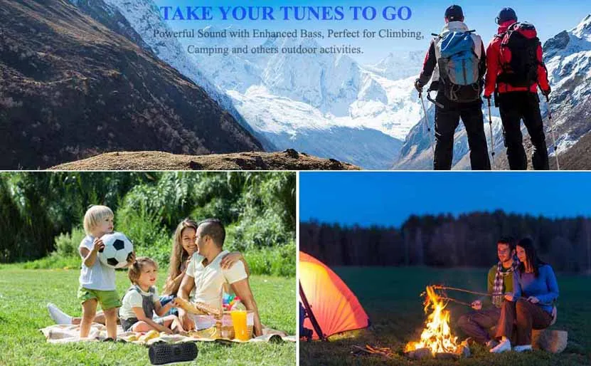 Amazon Hot Sell PSTTL-213 HD Sound Sport IPX6 Waterproof Portable Bluetooth Wireless Speakers - ANKUX.COM