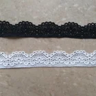 Eco-Friendly Lace Narrow Bridal Border Underwear Stretch Nylon Lace Trim