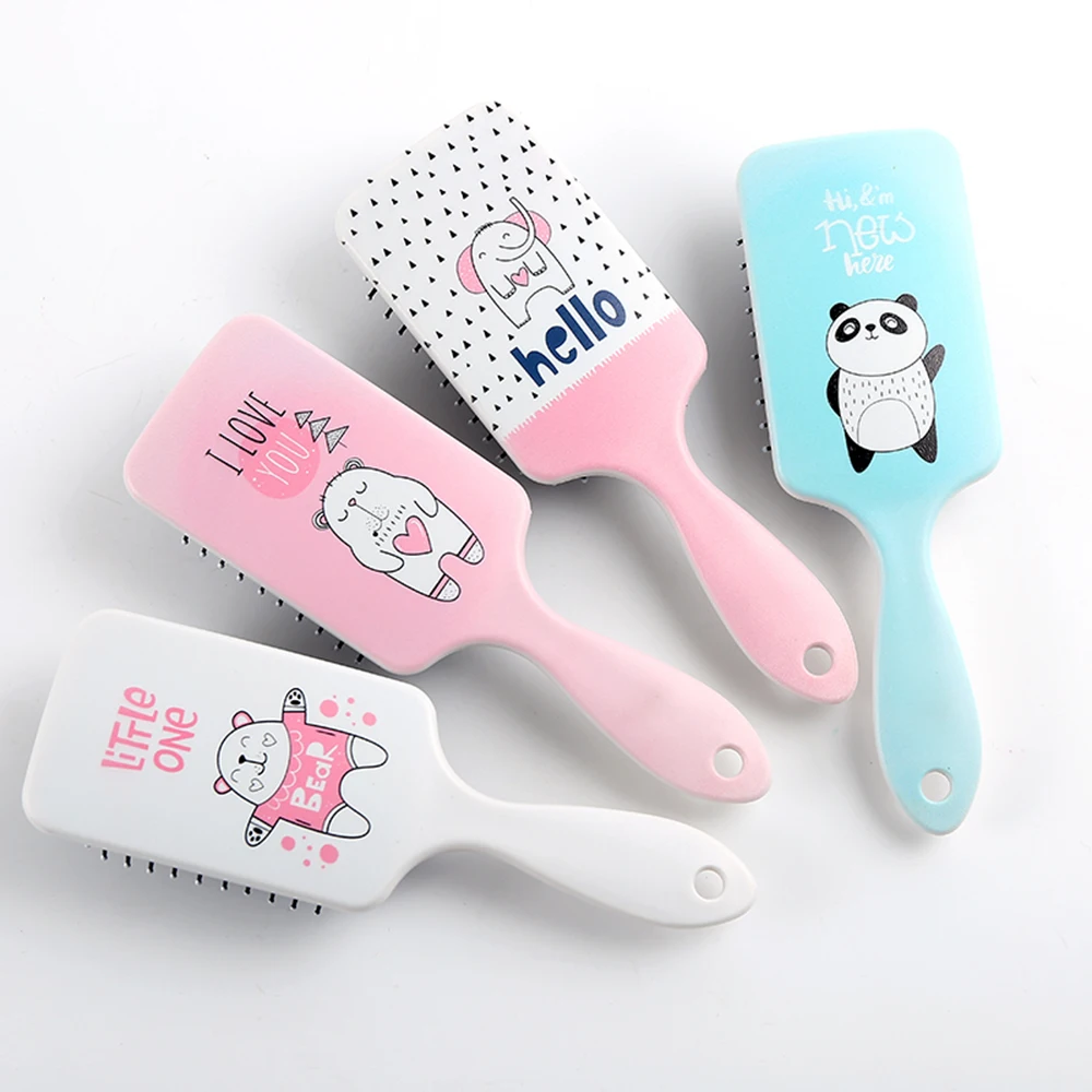 Nylon Brush Material and Plastic Handle Material Comb Professional Paddle Massage Hair Brush, 4 colors
Nylon Brush Material and Plastic Handle Material Comb Professional Paddle Massage Hair Brush, 4 colors