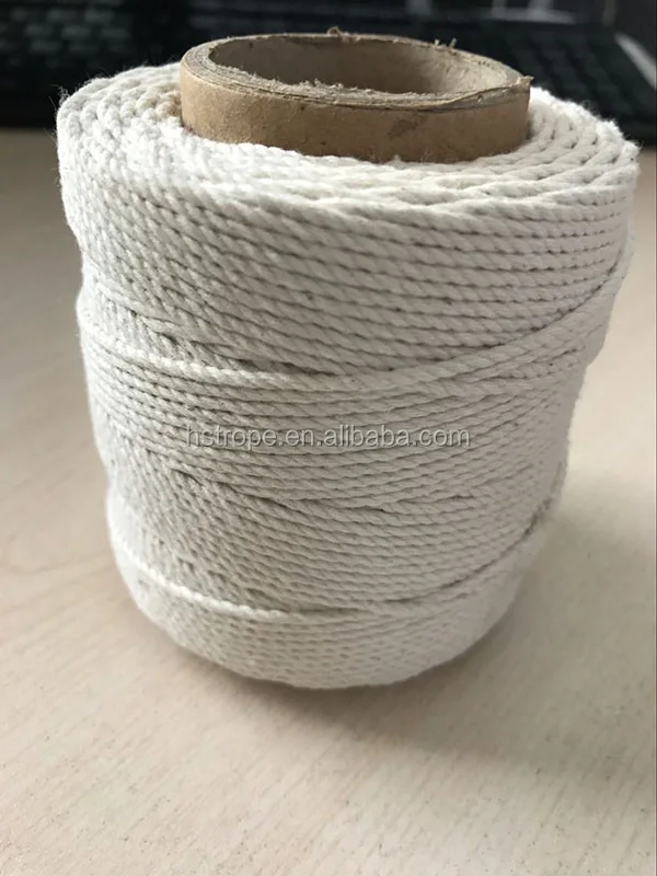 cotton braided rope 8mm cotton sash cord
