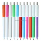 Hot selling Custom Logo Plastic ballpoint pen/promotional plastic ball pen/pens with logo print plastic