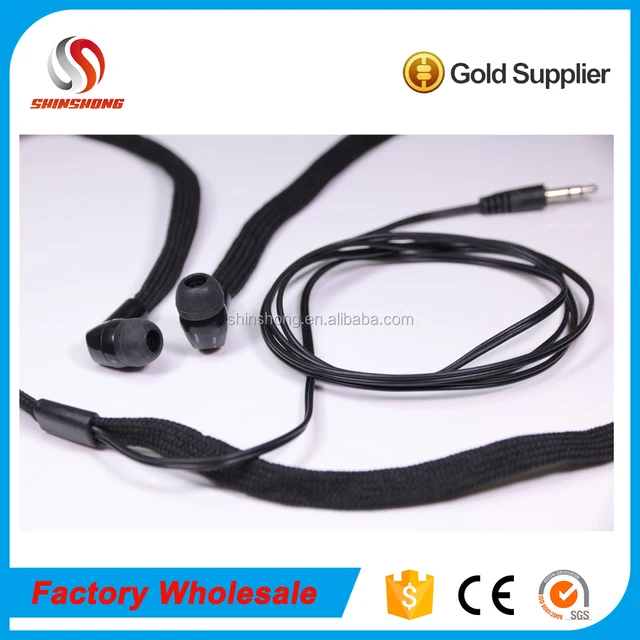 www alibaba com bulk disposable shoe lace single sided earphone for mp3 cellphone