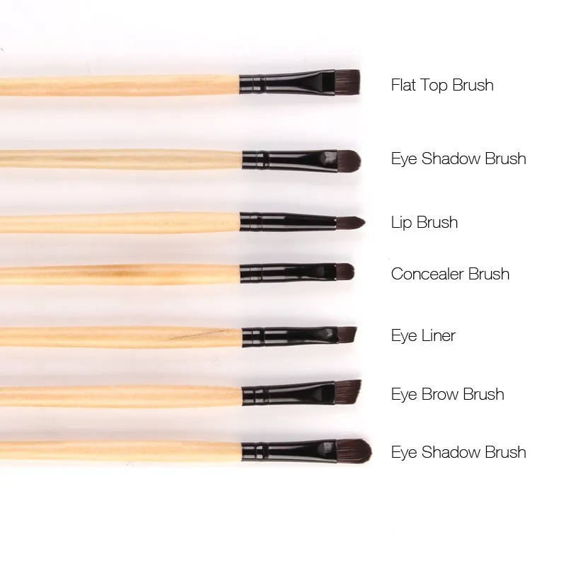 OEM 32Pcs Print Logo Makeup Brushes Professional Cosmetic Make Up Brush Set The Best Quality