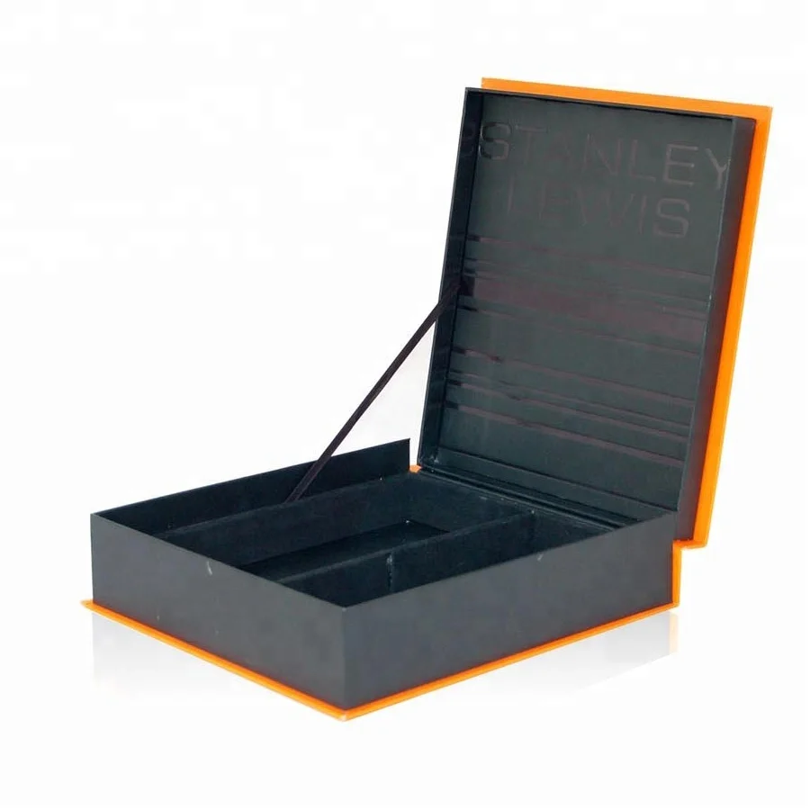 box, matte black cardboard wood chocolate gift packing box